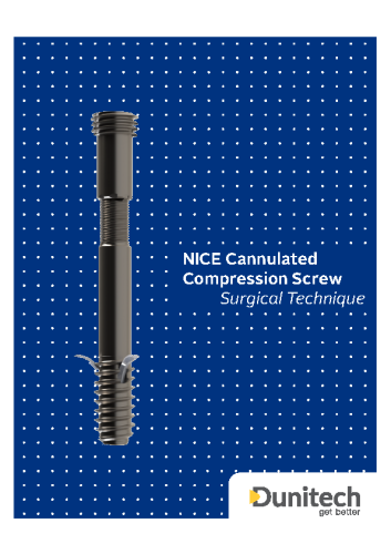 NICE Cannulated Compression Screw – Surgical Technique